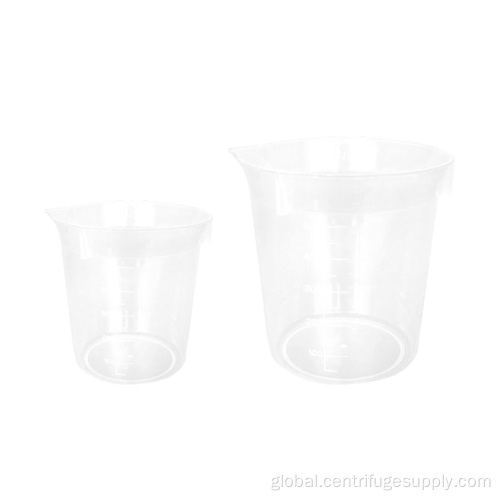  Disposable Polypropylene Beakers 600mL 1000ml Disposable Plastic Beakers Manufactory